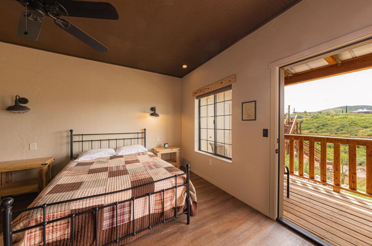-Pet Friendly- Miners Cabin #6 - King Bed With Private Balcony تومبستون المظهر الخارجي الصورة